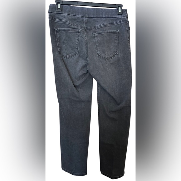 Nine West Black Heidi Pull On Straight Jeans Size 8 - Picture 5 of 5